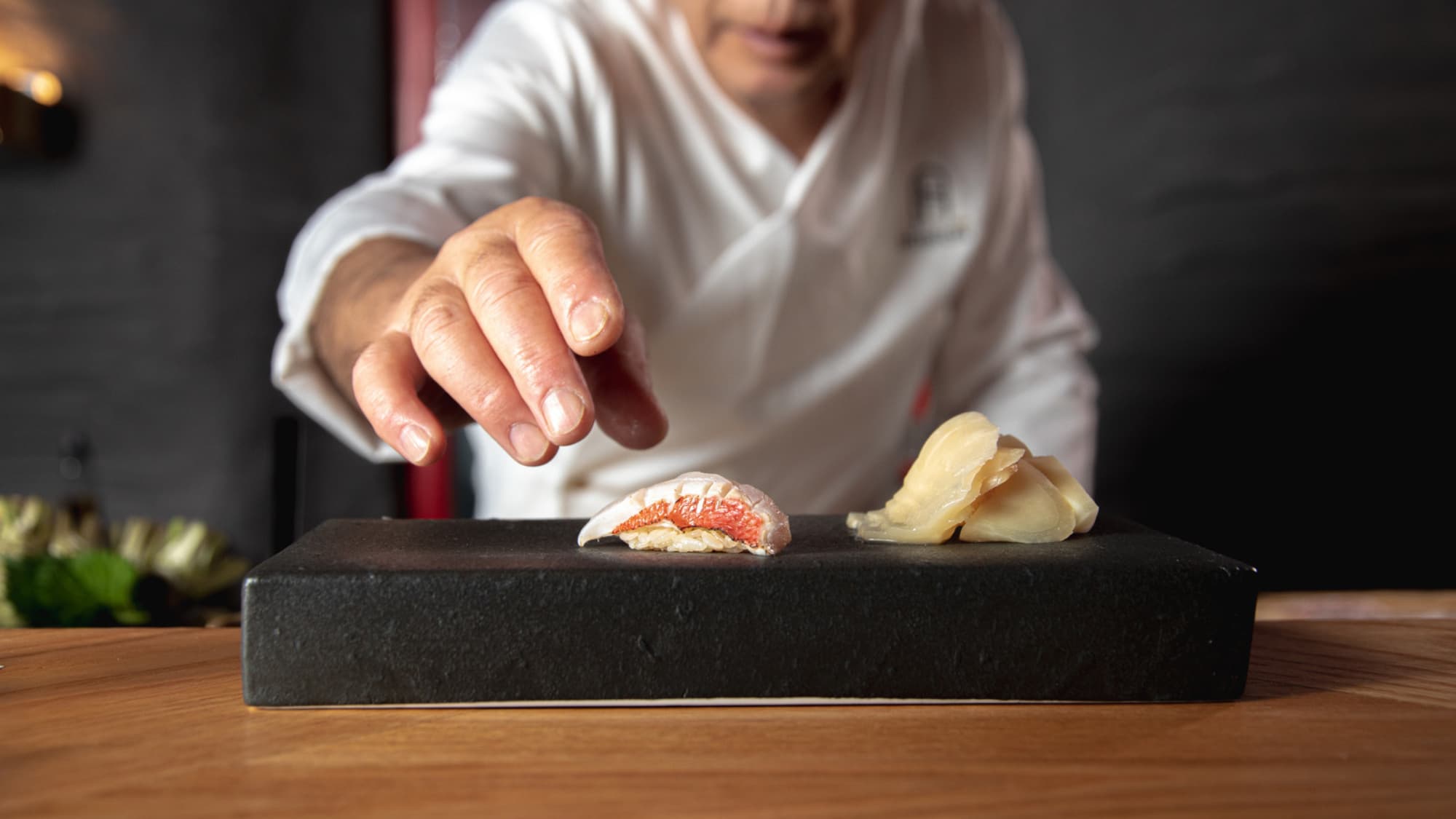 Omakase sushi experience