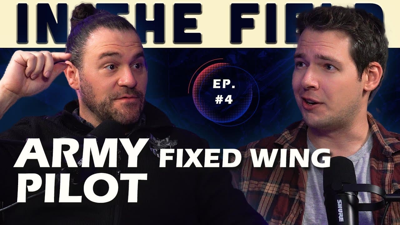 Eating an MRE with a US Army Pilot